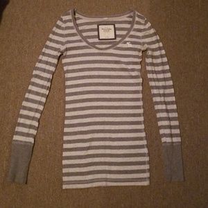 Abercrombie and Fitch striped shirt